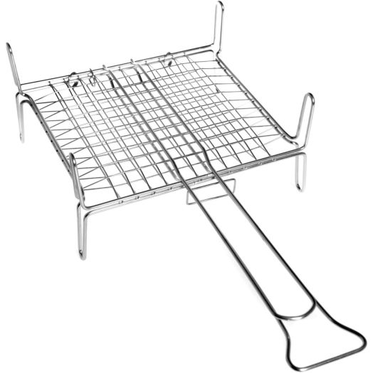 Double BBQ Grill - With Feet 27x27cm