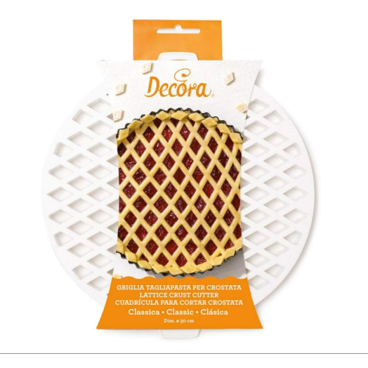 Decora Diamond Pie Crust Cutter 30cm