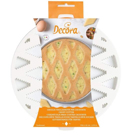 Decora Ornate Pie Crust Cutter 30cm