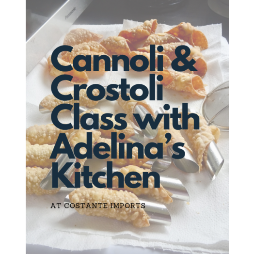 Cannoli and Crostoli Class with Adelina’s Kitchen Dromana 
