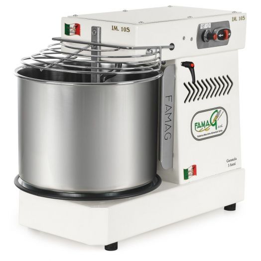 FAMAG Grilletta 10kg Dough Mixer - Variable Speed & Removable Bowl - HIGH HYDRATION