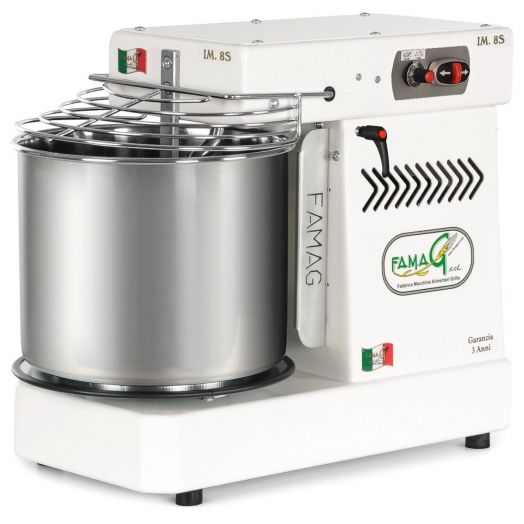 FAMAG Grilletta 8kg Dough Mixer - Variable Speed & Removable Bowl HIGH HYDRATION