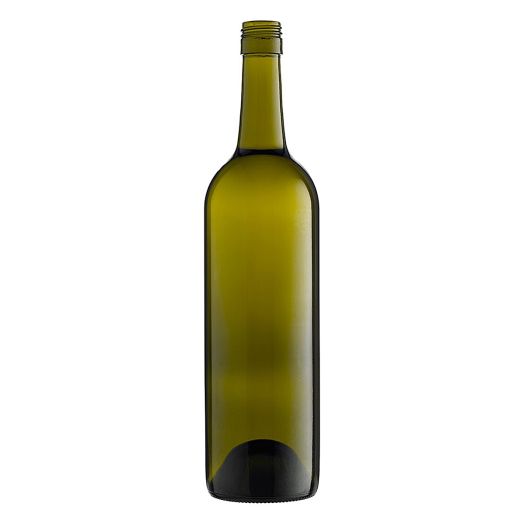 750ml  PREMIUM Claret Wine Bottle BVS - Antique Green