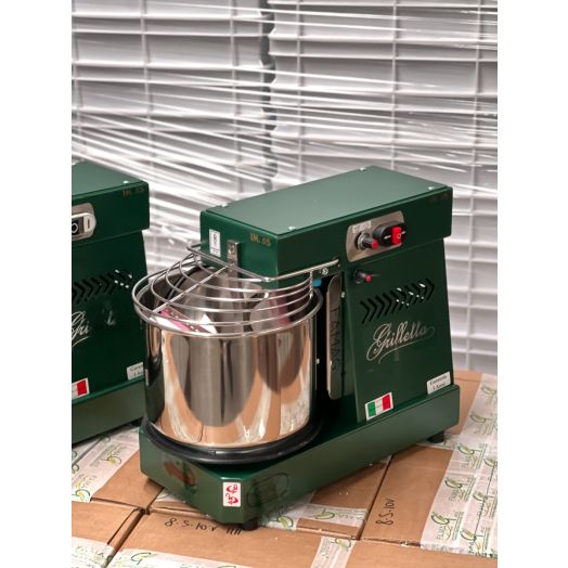 Famag Grilletta 5kg Dough Mixer - Variable Speed & Removable Bowl - High Hydration - Green