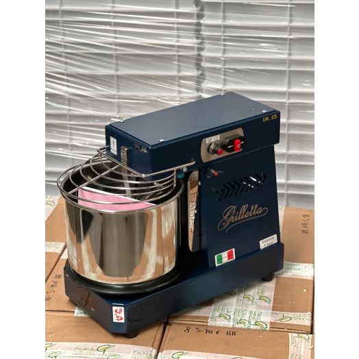 Famag Grilletta 5kg Dough Mixer - Variable Speed & Removable Bowl - High Hydration - Marine Blue