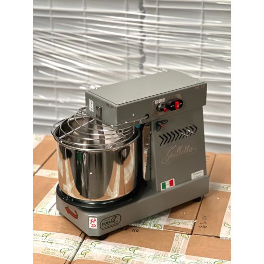 Famag Grilletta 5kg Dough Mixer - Variable Speed & Removable Bowl - High Hydration - Silver