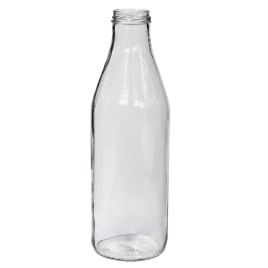 Glass Passata Bottles 1L with Lids x 20 pack - Italian Made